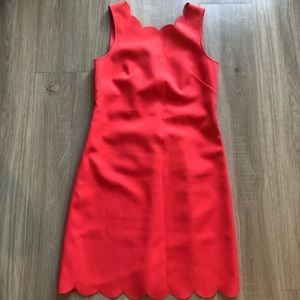 J. Crew Scallop Dress